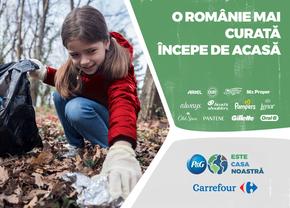 Voluntarii P&G și Carrefour au colectat 1.500 kg de deșeuri  din zona rezervației Valea Vâlsanului