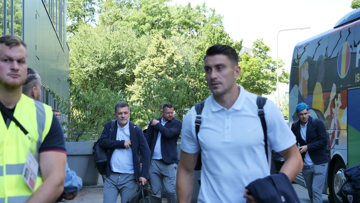 Sosire echipa nationala la Frankfurt