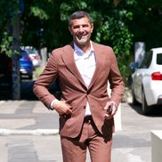 Dani Coman a ajuns  la sediul LPF înainte de tragerea la sorți / Foto: Andrei Furnigă (GSP.RO)