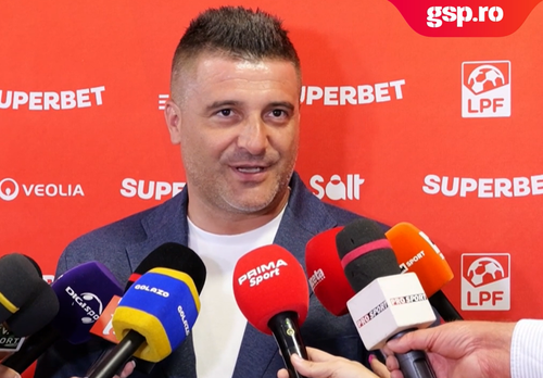 VIDEO Daniel Niculae, reacție genială când a fost întrebat despre venirea lui Săpunaru la Hermannstadt: „E la mare, se bronzează”