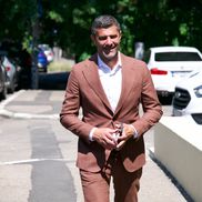 Dani Coman a ajuns la sediul LPF înainte de tragerea la sorți / Foto: Andrei Furnigă (GSP.RO)
