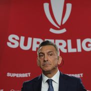 Ilie Dumitrescu. Imagini de la tragerea la sorți Superligă 2025-2026. Foto: Ionuț Iordache (GSP.RO)