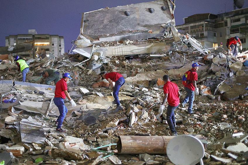 Două cutremure masive, de magnitudini 7,2 și 7,5, au devastat Venezuela / foto: Guliver/gettyimages