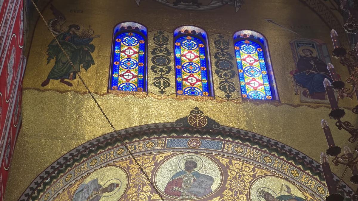 Adio, Palat! Gigi Becali va oferi declarații doar din biserica ridicată în Pipera: imagini spectaculoase din interior