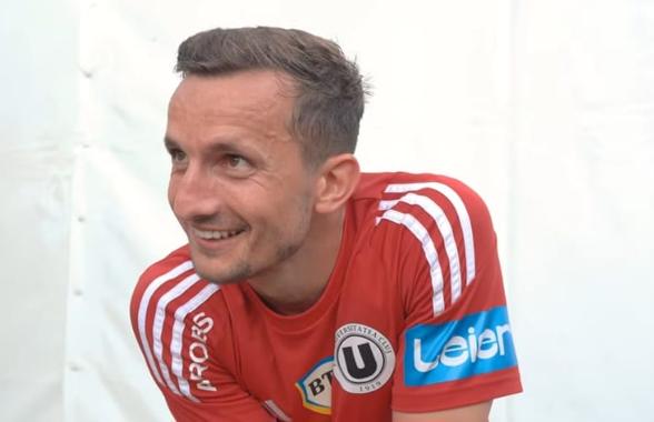 Marius Ștefănescu îi face pe fanii lui U Cluj să viseze: „Pentru asta am venit”