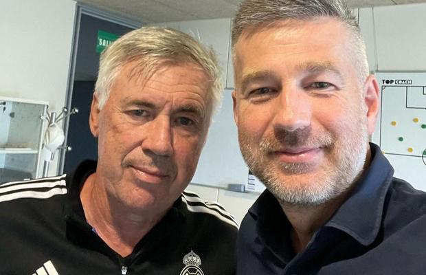 Edi Iordănescu s-a întâlnit cu Ancelotti și a rămas uluit: „M-a blocat”