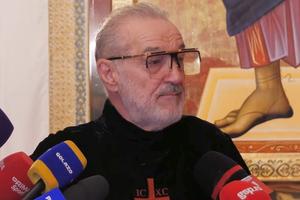 Gigi Becali, intervenție live de la noua biserică din Voluntari