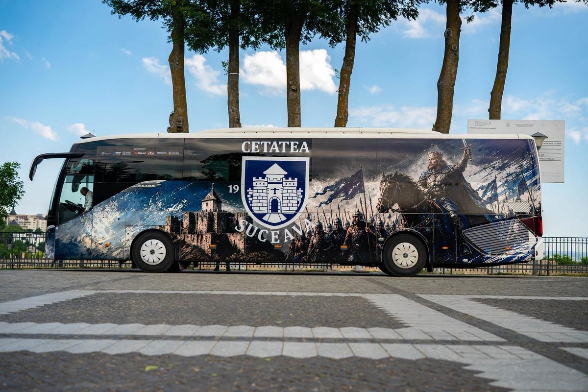 CSM Cetatea Suceava, autocar modern în Liga 2