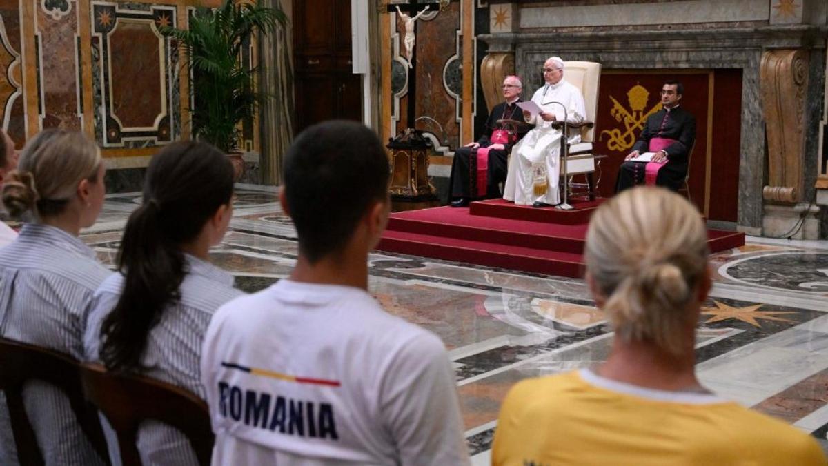 David Popovici, întâlnire specială cu Papa Leon al XIV-lea chiar la Roma