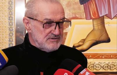 Gigi Becali, intervenție de la noua biserică din Voluntari