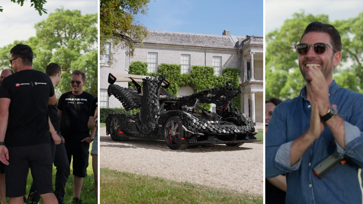 Nebunie pe circuit! Ce viteză a prins supercarul construit din 327.000 de piese lego