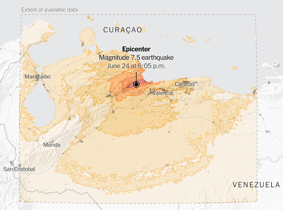 Două cutremure masive au devastat Venezuela » Imagini înfiorătoare de pe stadioane: meciuri oprite de urgență