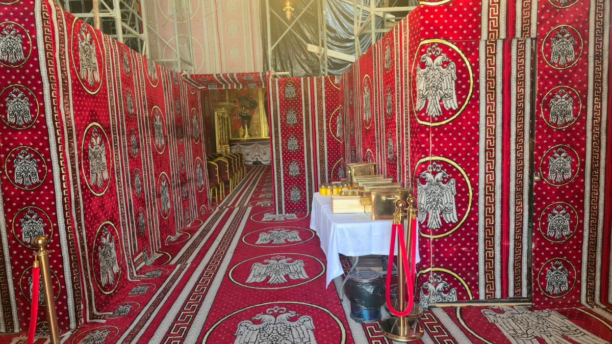 Adio, Palat! Gigi Becali va oferi declarații doar din biserica ridicată în Pipera: imagini spectaculoase din interior