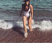FOTO Andreea Mitu, imagini spectaculoase de la mare » Jucătoarea se laudă cu un abdomen de fier