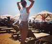FOTO Andreea Mitu, imagini spectaculoase de la mare » Jucătoarea se laudă cu un abdomen de fier