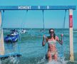 FOTO Andreea Mitu, imagini spectaculoase de la mare » Jucătoarea se laudă cu un abdomen de fier
