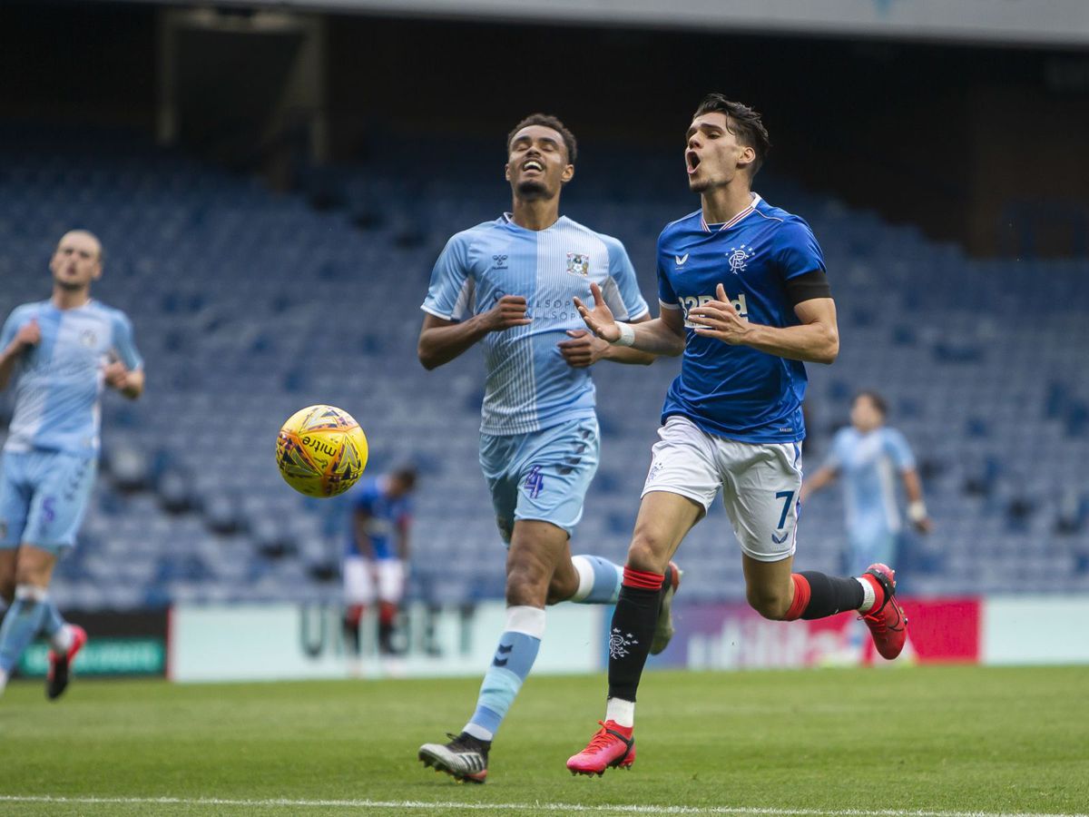 FOTO Ianis Hagi în Rangers - Coventry 2-0