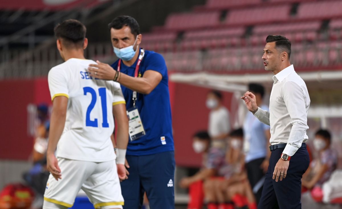 Ghinion pentru naționala olimpică! Marius Marin a trimis mingea în proprie poartă în minutul 27