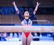 Larisa Iordache, la bârnă
(foto: Raed Krishan - Tokyo)