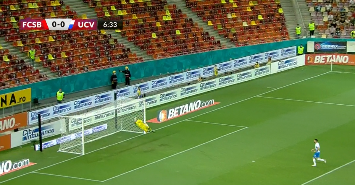 Olimpiu Moruțan, gol fabulos în FCSB - Universitatea Craiova