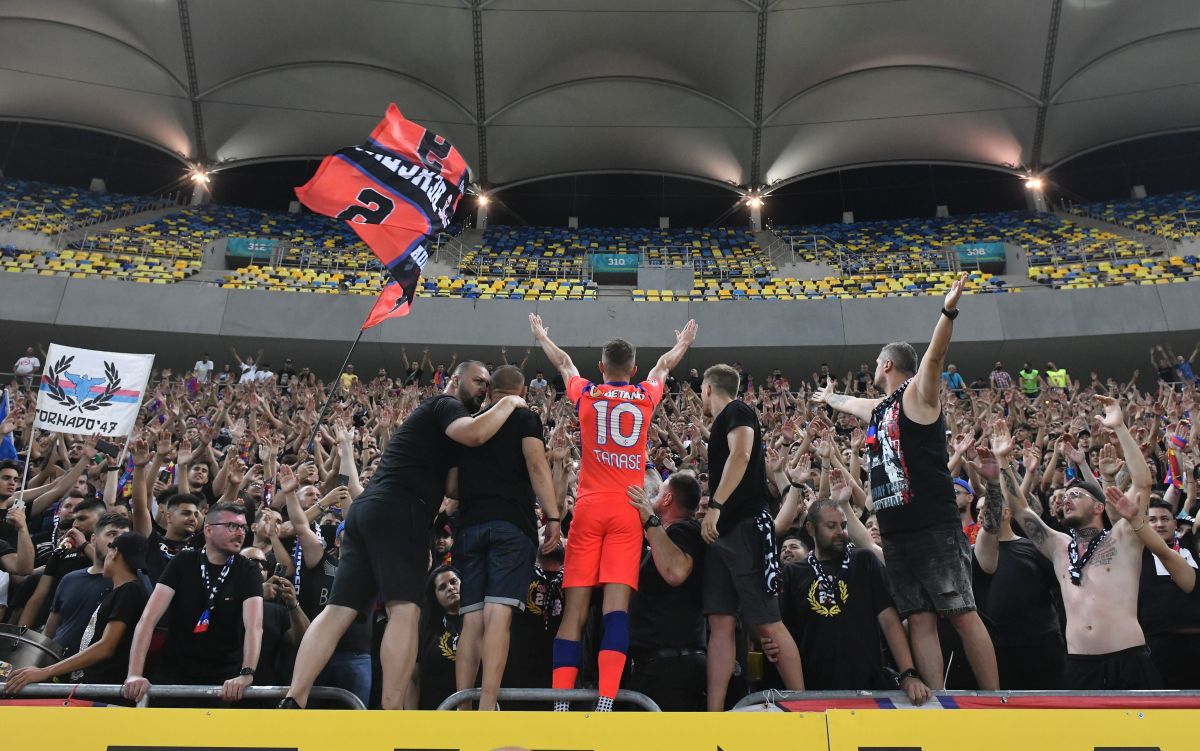 FCSB - CSU Craiova 4-1. Olimpiu Moruțan, show total la interviuri: „Am jucat prost ca să mă lase nea Gigi mai ieftin”