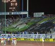Ultrașii lui Dinamo și cei din Peluza Sud 1997 s-au întrecut de-a lungul anilor în scenografii spectaculoase și mesaje ironice / Sursă foto: Arhivă Gazeta Sporturilor