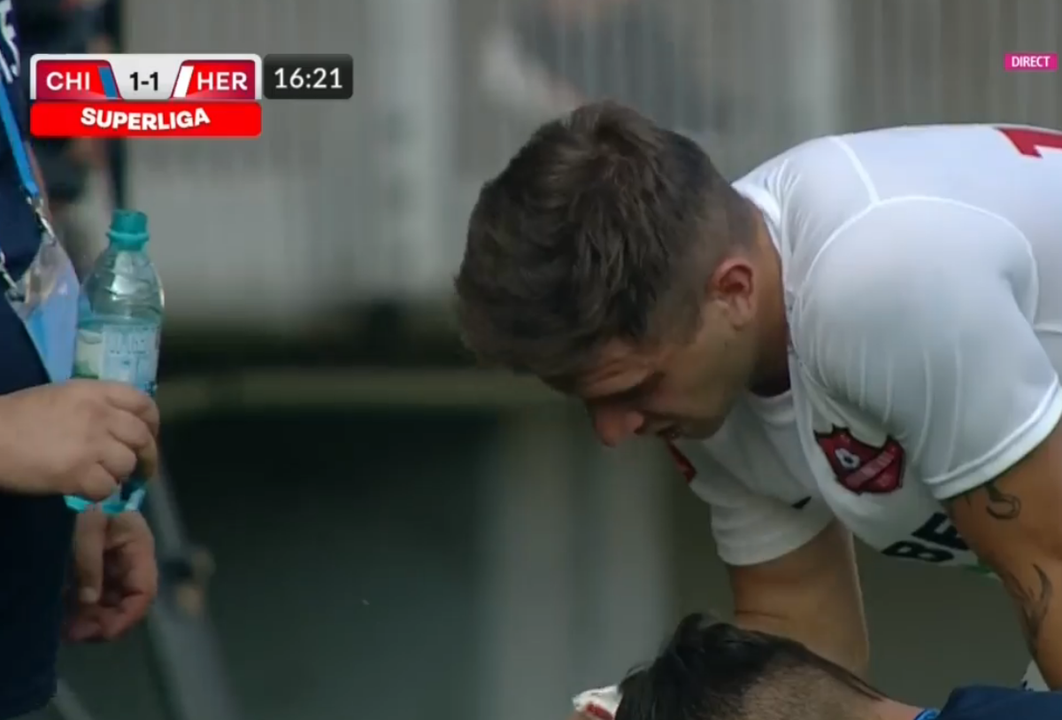 Mihai Butean, accidentat în Hermannstadt - Chindia