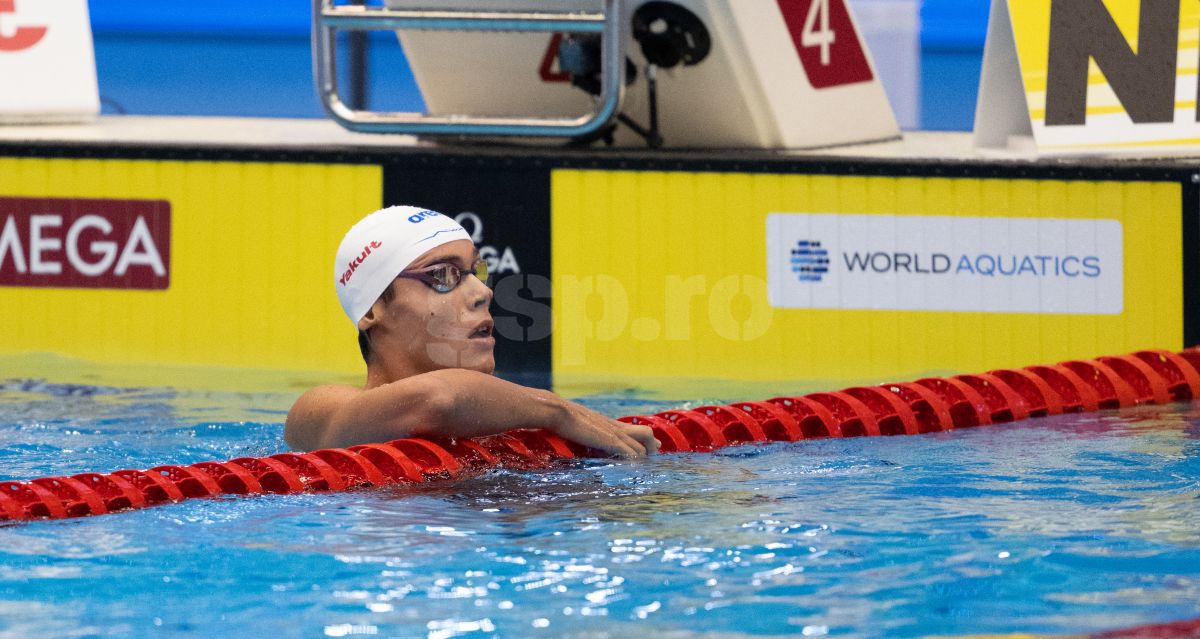 Rezultat ȘOC la CM de la Fukuoka! David Popovici nu a prins podiumul în finala de la 200 metri liber + Prima reacție
