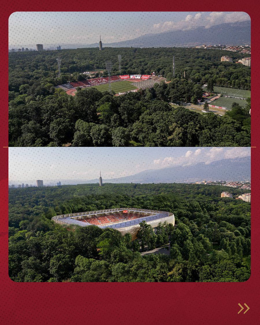 FCSB și Sepsi vor juca pe stadioane comuniste construite acum peste 70 de ani! Bulgarii au depus un proiect pentru o arenă ultramodernă