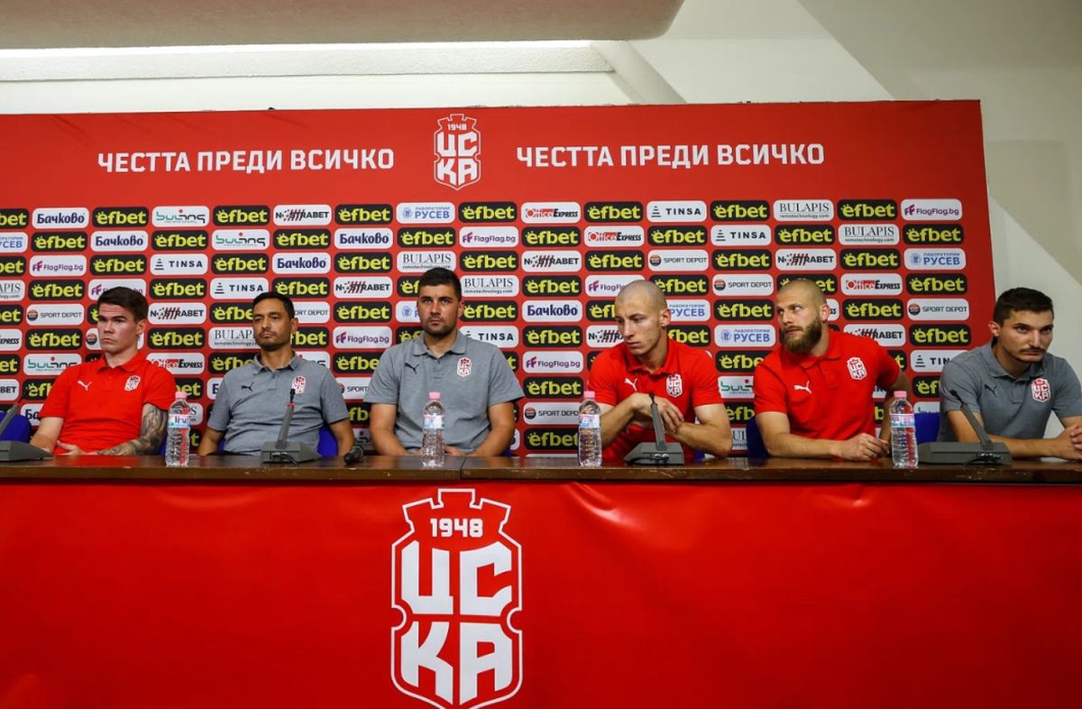 CSKA 1948, conferință inedită înaintea duelului cu FCSB » Câți oameni au apărut în fața presei