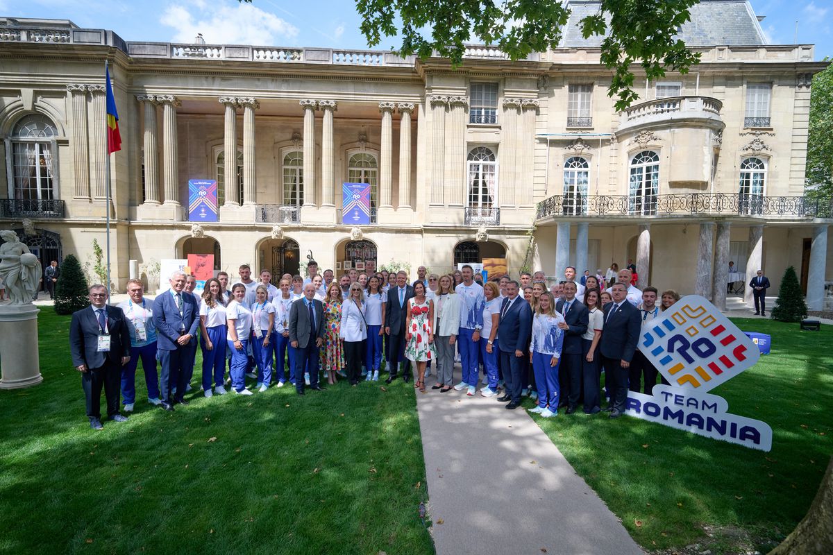 Klaus Iohannis la Jocurile Olimpice de la Paris