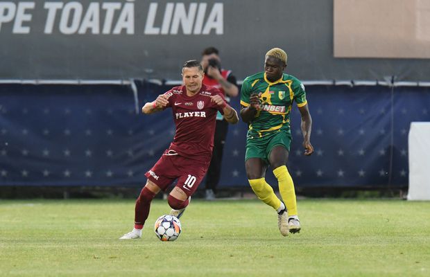 CFR Cluj n-a marcat în fața lui Neman Grodno, într-un meci cu o greșeală MAJORĂ de arbitraj » Dan Petrescu a avut dreptate: chiar tremură pentru calificare!