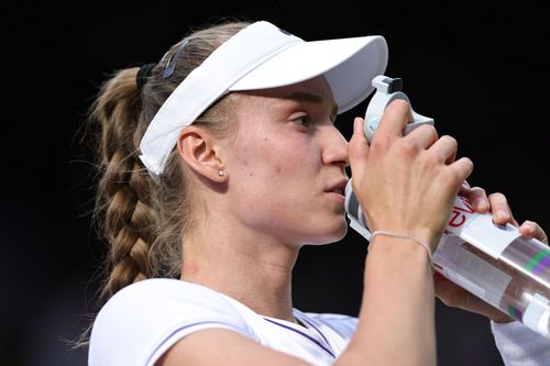 Elena Rybakina în timpul turneului de la Wimbledon 2024 Foto: Imago