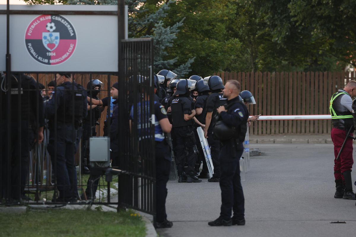 Csikszereda - Rapid, imagini înaintea partidei de la Miercurea Ciuc