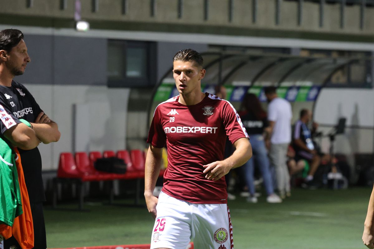 Csikszereda - Rapid: primele imagini de la nivelul gazonului