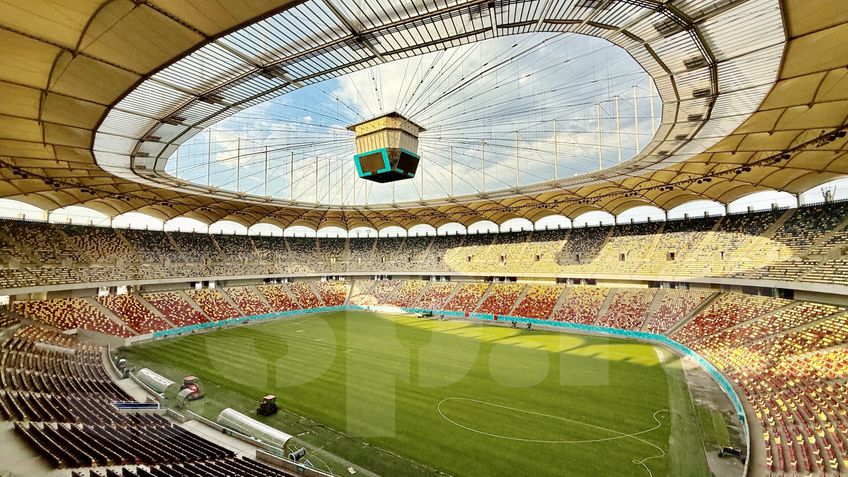 FOTO EXCLUSIV Am intrat pe Arena Națională și avem primele imagini! FCSB primește vești excelente înaintea returului decisiv cu Shkendija