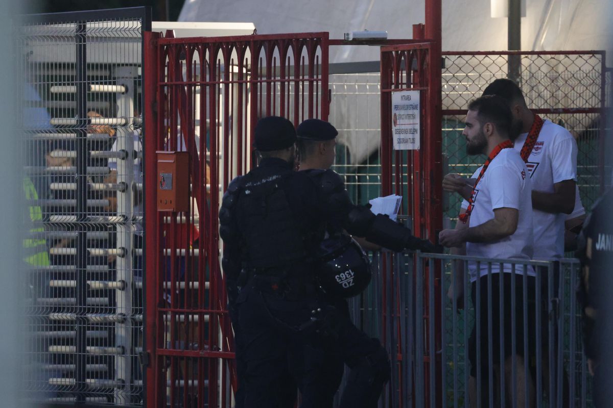 Csikszereda - Rapid, imagini înaintea partidei de la Miercurea Ciuc