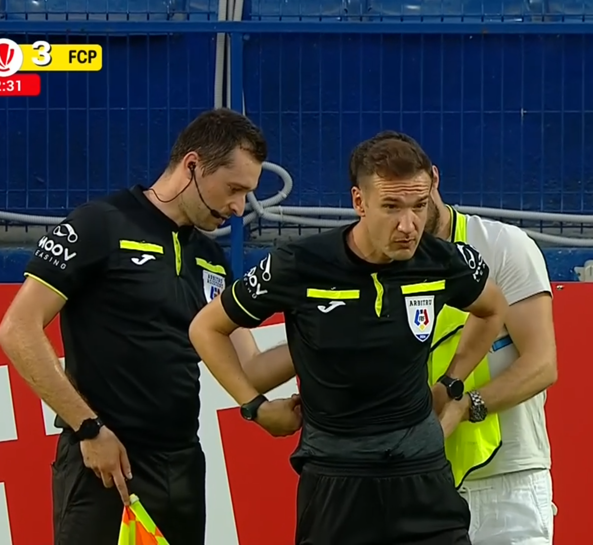 Accidentare horror a tușierului la Metaloglobus - Petrolul