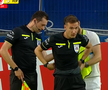 Claudiu Marcu, arbitrul de rezervă. FOTO: captură Prima Sport