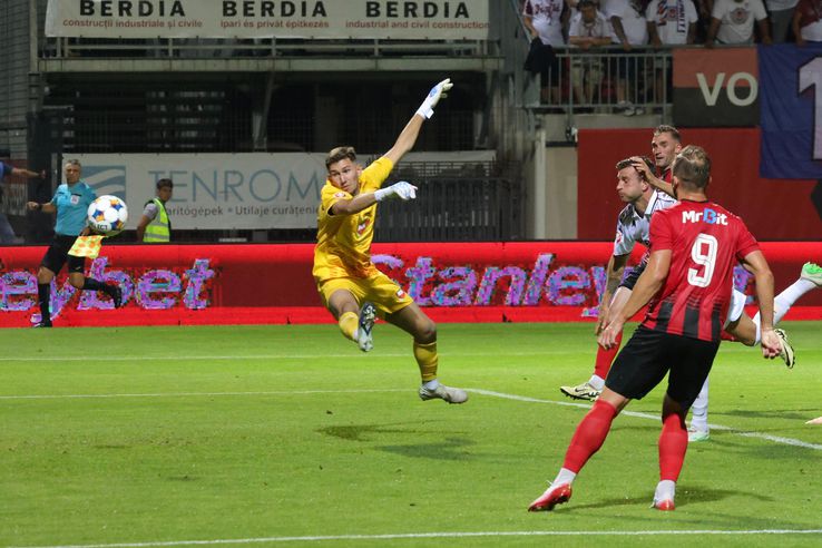 Csikszereda - Rapid, în etapa 3 din Superliga. FOTO: Ionuț Iordache