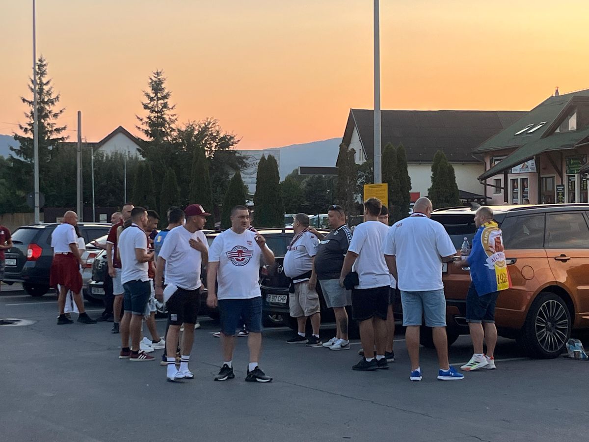 Csikszereda - Rapid, imagini înaintea partidei de la Miercurea Ciuc