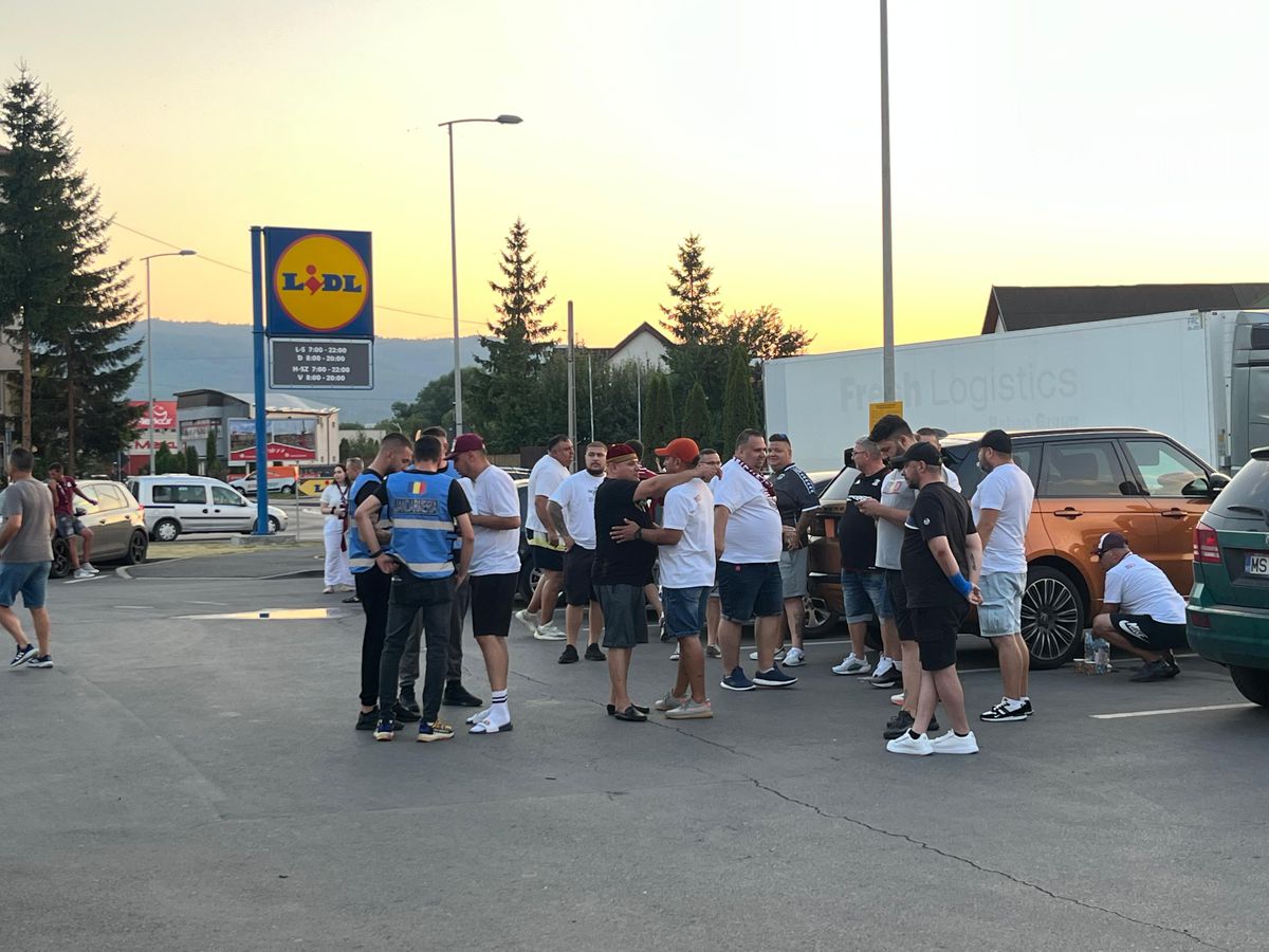 Csikszereda - Rapid, imagini înaintea partidei de la Miercurea Ciuc