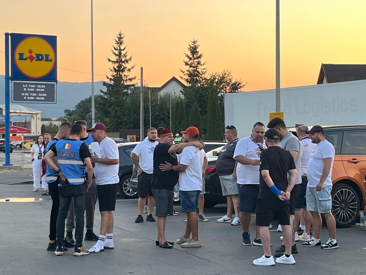 Csikszereda - Rapid, imagini înaintea partidei de la Miercurea Ciuc