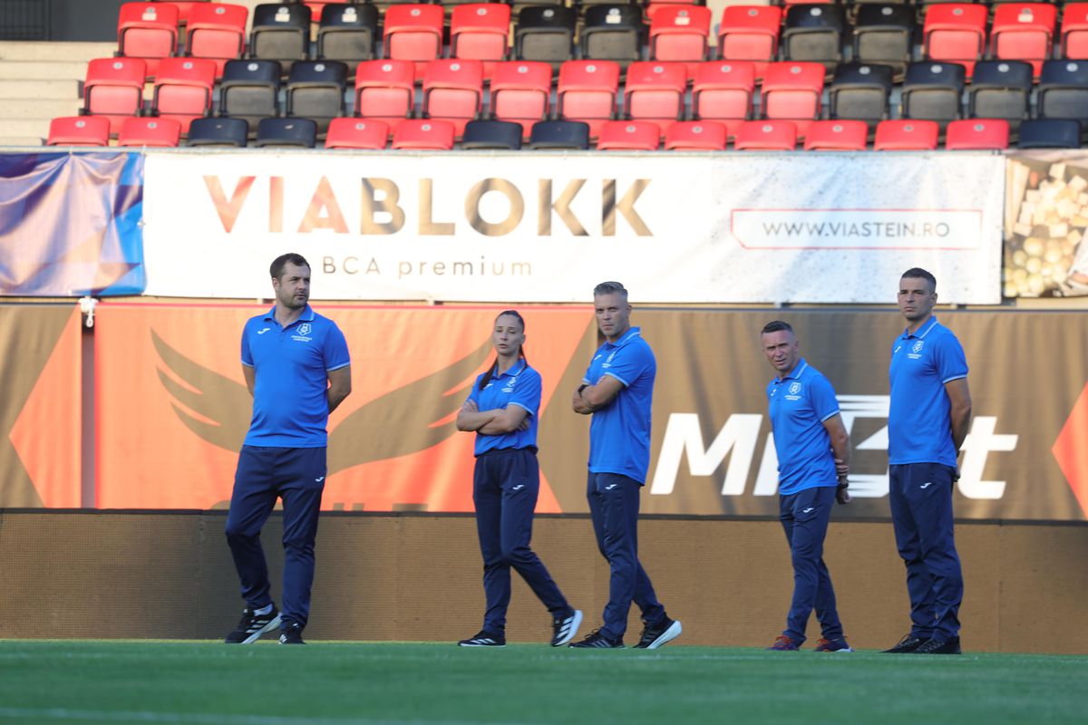 Csikszereda - Rapid, imagini înaintea partidei de la Miercurea Ciuc