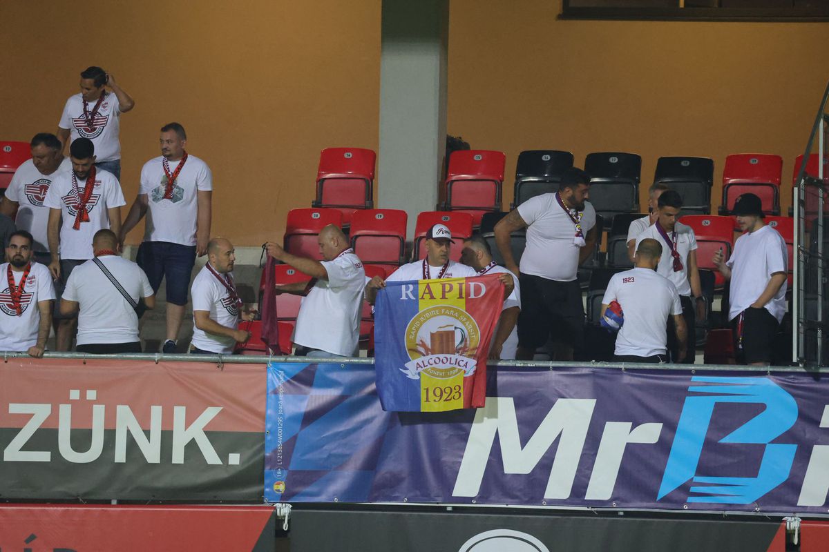 Csikszereda - Rapid, imagini înaintea partidei de la Miercurea Ciuc