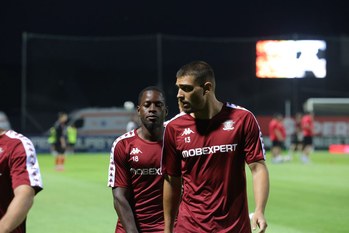 Csikszereda - Rapid: primele imagini de la nivelul gazonului