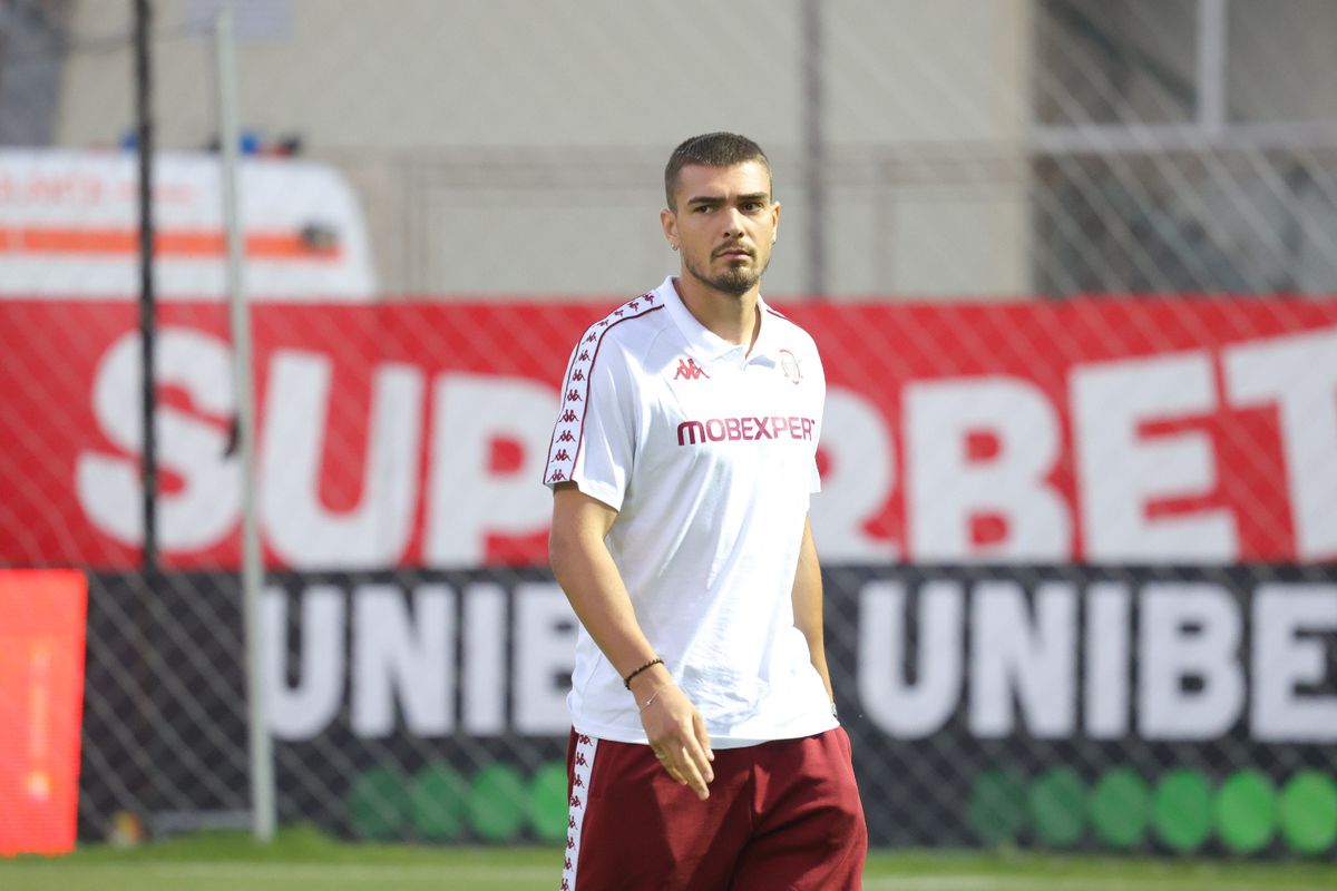 Csikszereda - Rapid: primele imagini de la nivelul gazonului