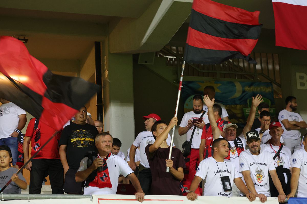 Csikszereda - Rapid, imagini înaintea partidei de la Miercurea Ciuc