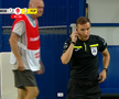 Claudiu Marcu, arbitrul de rezervă. FOTO: captură Prima Sport
