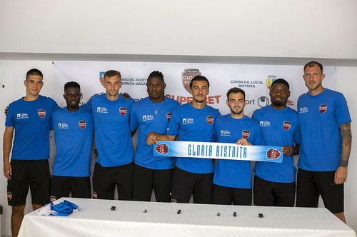 Lotul cu care Gloria Bistrița și Cristi Pustai atacă sezonul de Liga 2 » 8 noi jucători prezentați astăzi